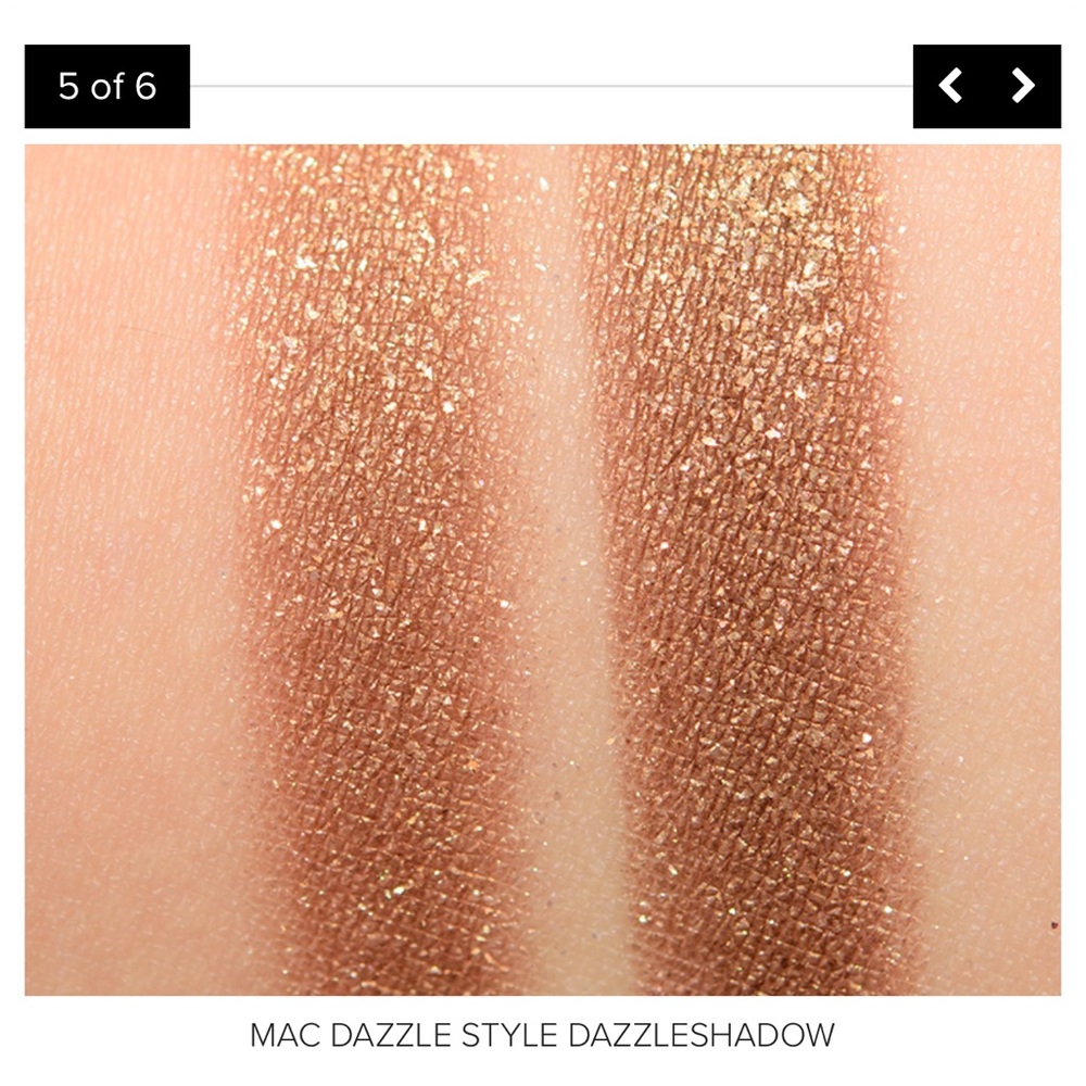 New! Mac Shimmering Eyeshadow - dazzle style - Picture 3 of 3